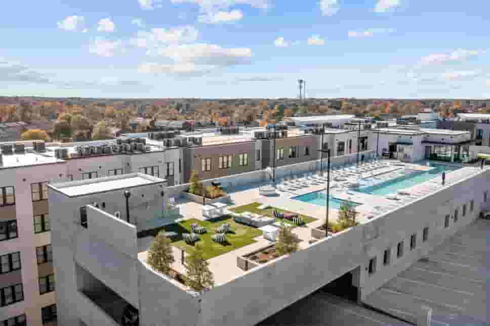 Take in the view from Greenville's first rooftop pool